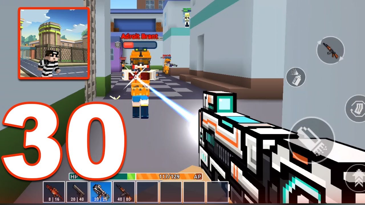Cops And Robbers - Gameplay Walkthrough Part 30 - Chest Opening + Pulse Gun (Android Games)
