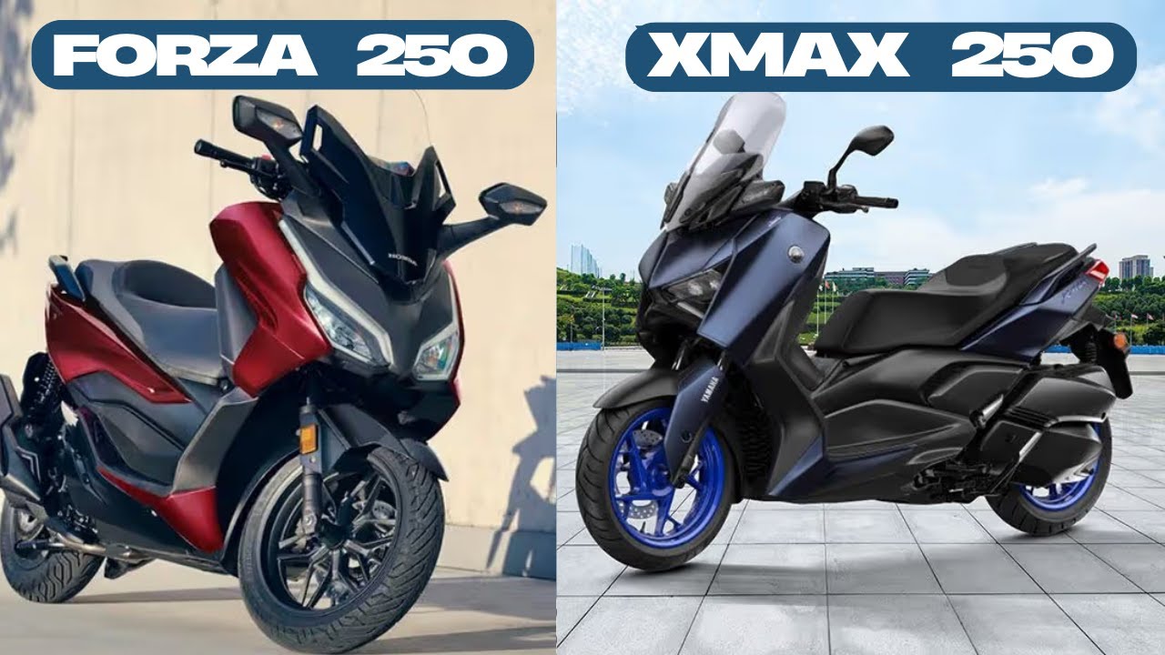 2025 Honda Forza 250 vs the 2025 Yamaha XMAX 250 | Which is the best?