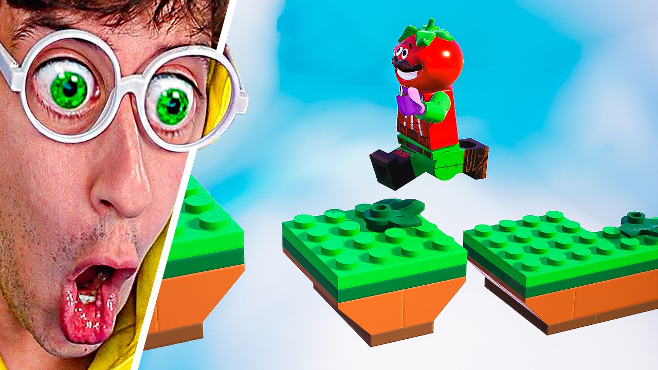 ATRAPADO en PARKOUR de LEGO 🚨👮🏻‍♂️!! (ayuda 😭)