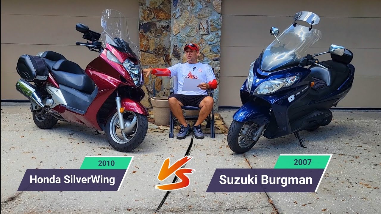 Ultimate Showdown: Honda Silverwing vs Suzuki Burgman 400 – Which Scooter Reigns Supreme?