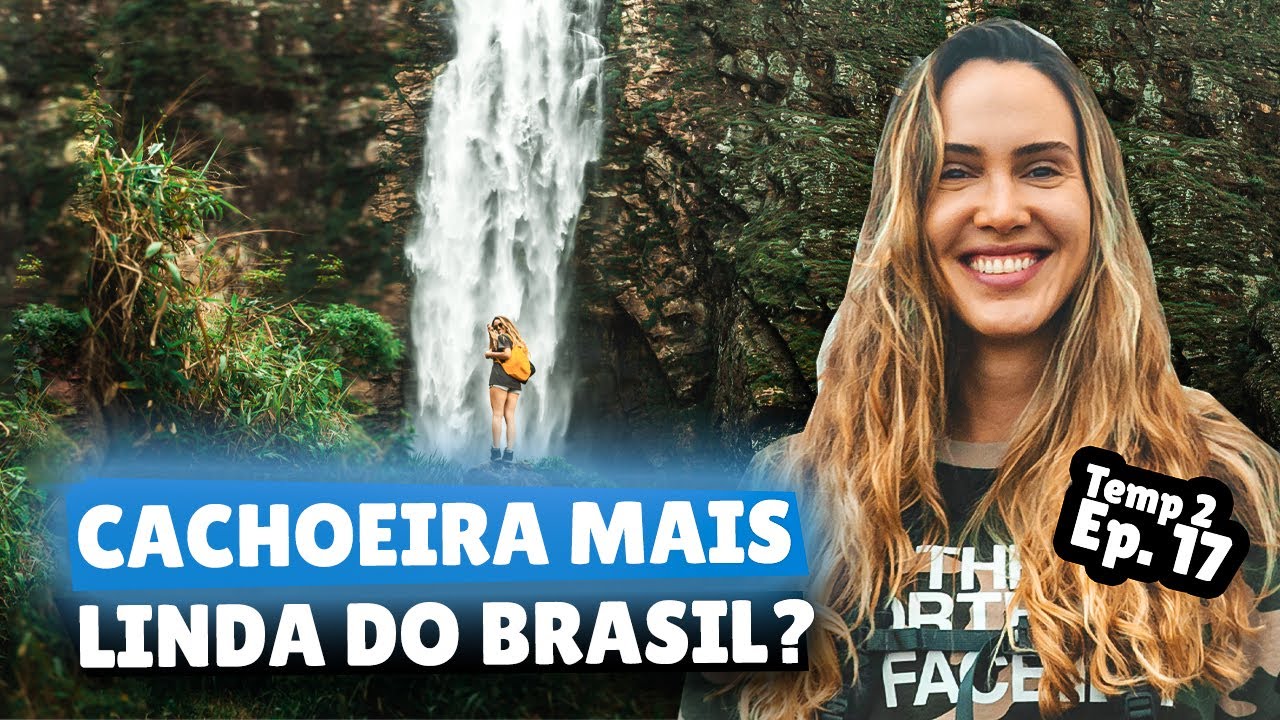 CASCA DANTA NA SERRA DA CANASTRA. É a cachoeira mais linda do Brasil?
