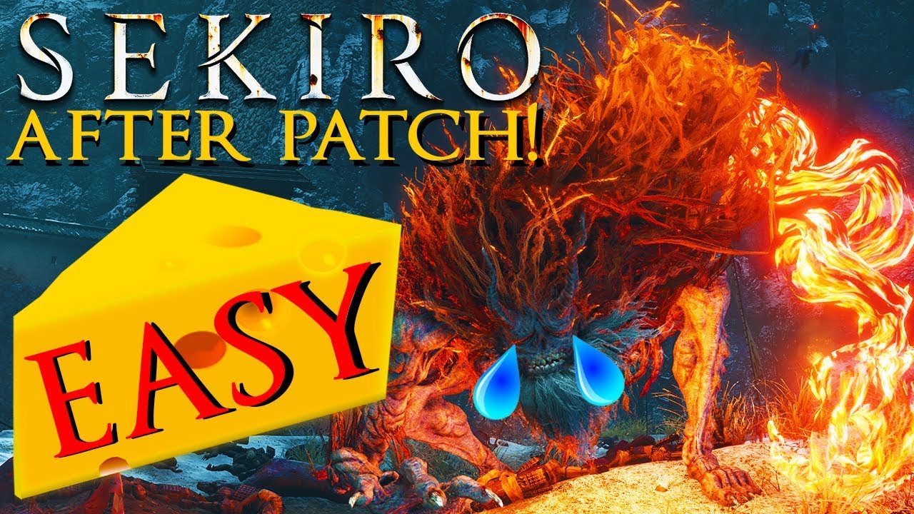 How to Kill Demon of Hatred EASY CHEESE AFTER PATCH -  Sekiro Boss Guide