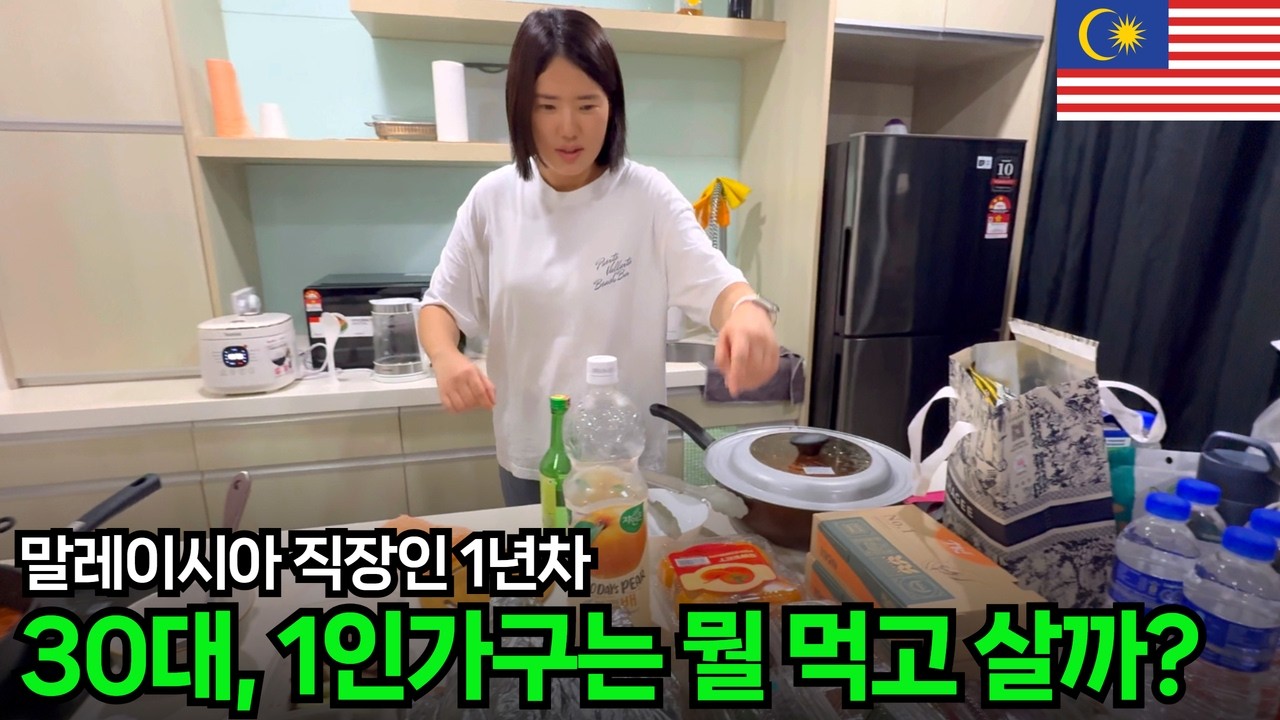 말레이시아 자취생의 점심메뉴 엿보기