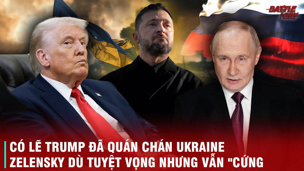NGA Đ&Atilde; C&Oacute; ĐƯỢC DONBASS, Đ&Agrave;M PH&Aacute;N MỸ - NGA BỊ HỦY BỎ, DONALD TRUMP HẾT C&Aacute;CH, ZELENSKY ĐANG CHỜ THỨ G&Igrave;