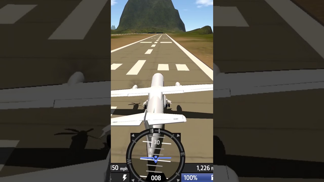 Landing with one Engine