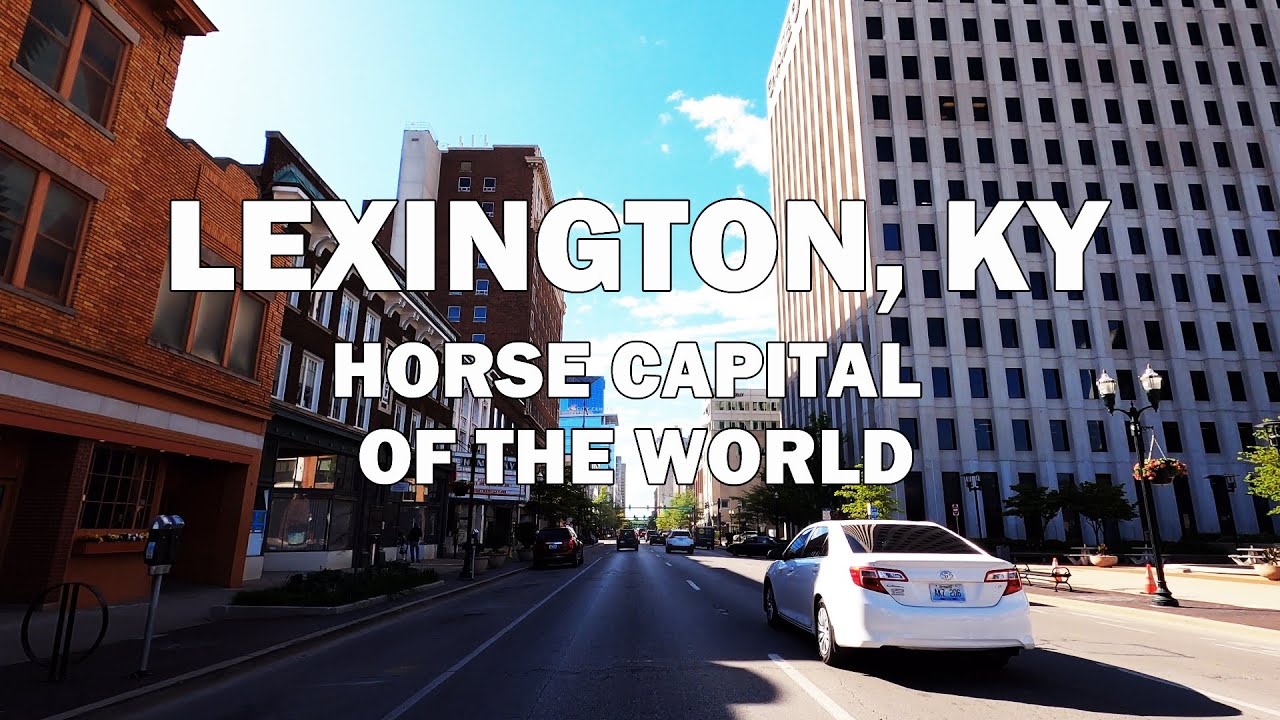 Lexington, Kentucky - Driving Tour 4K