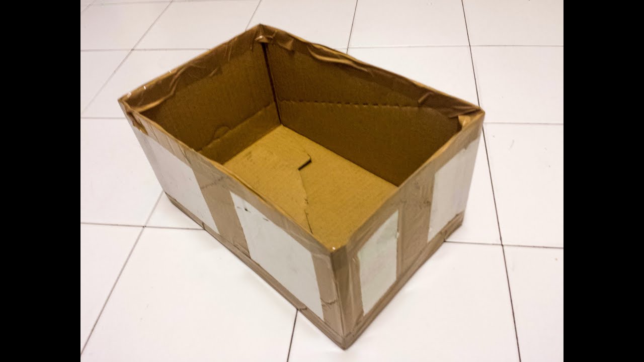 reforzar caja cartón 