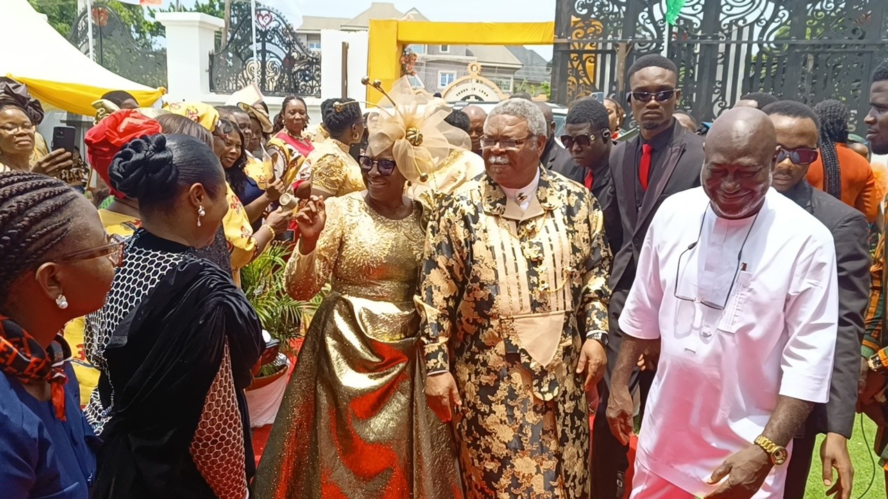 ARRIVAL OF PROF. MOSY MADUGBA FOR DEDICATION OF REHOBOTH AUDITORIUM, ON 14TH MARCH, 2026