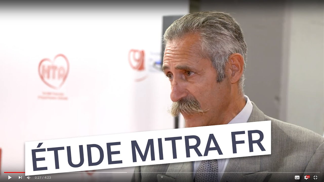 Résultats à 2 ans de l’étude MITRA FR - ESC Congress 2019