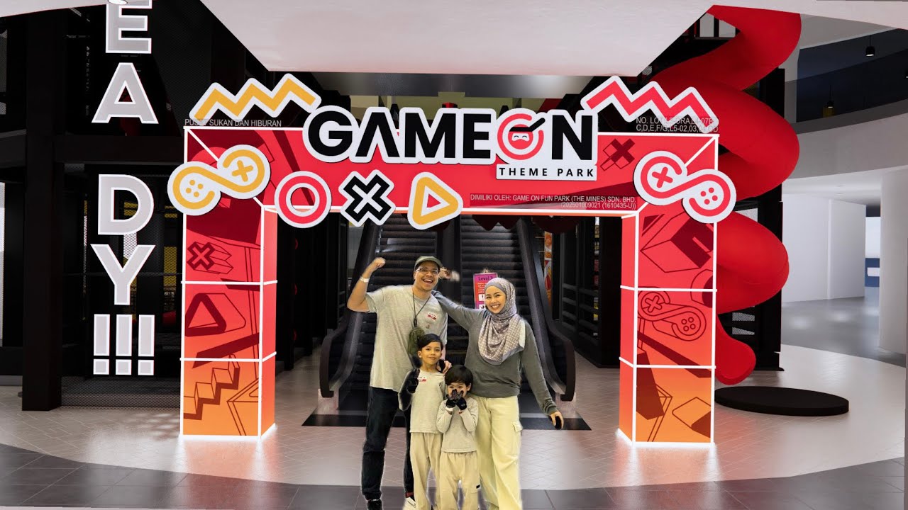 GAME ON THEME PARK,THE MINES SERI KEMBANGAN.