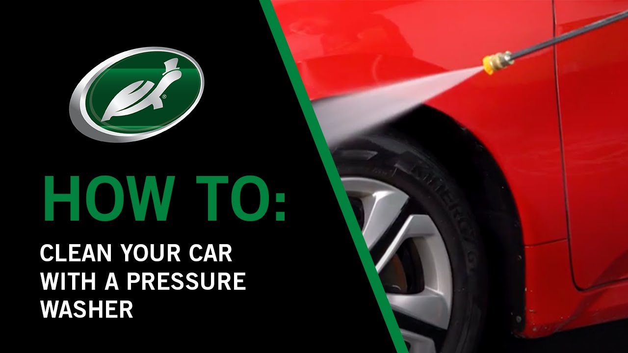 How To Clean Your Car With a Pressure Washer