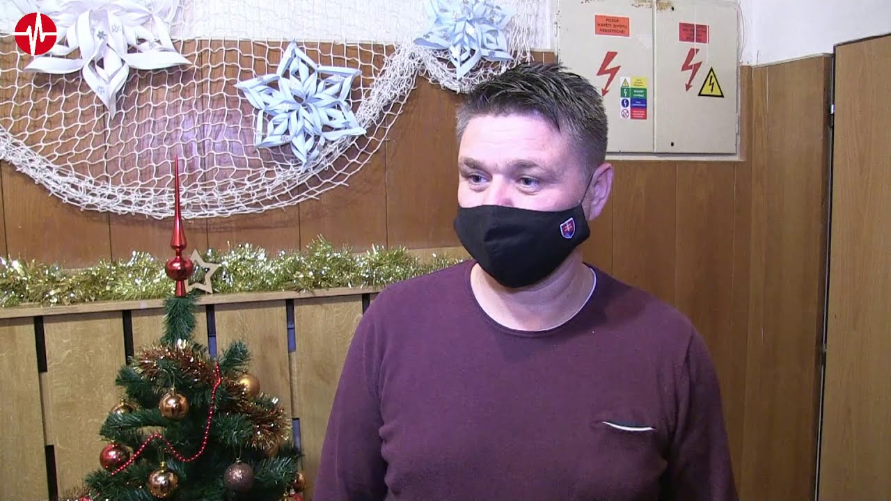 Emócie a pomoc deťom z Detského domova v Klobušiciach 17.12.2020