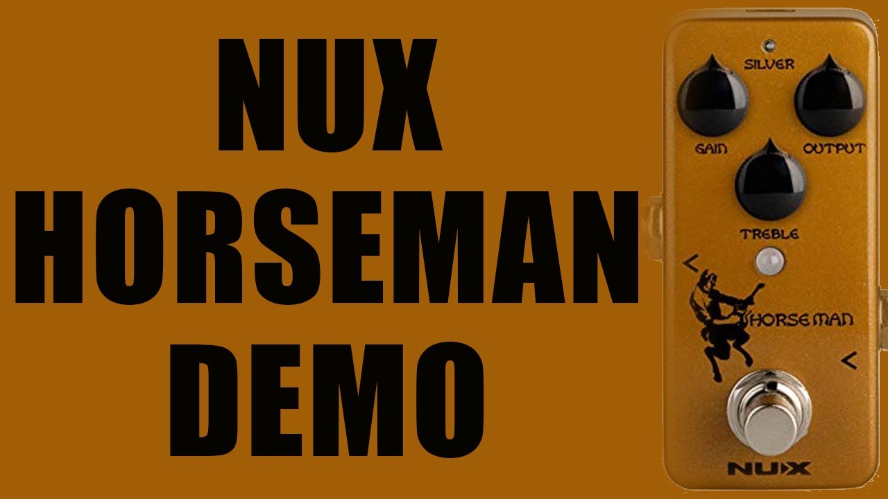 NUX - NOD-1 Horseman (Klon Clone) - Single Coil Demo