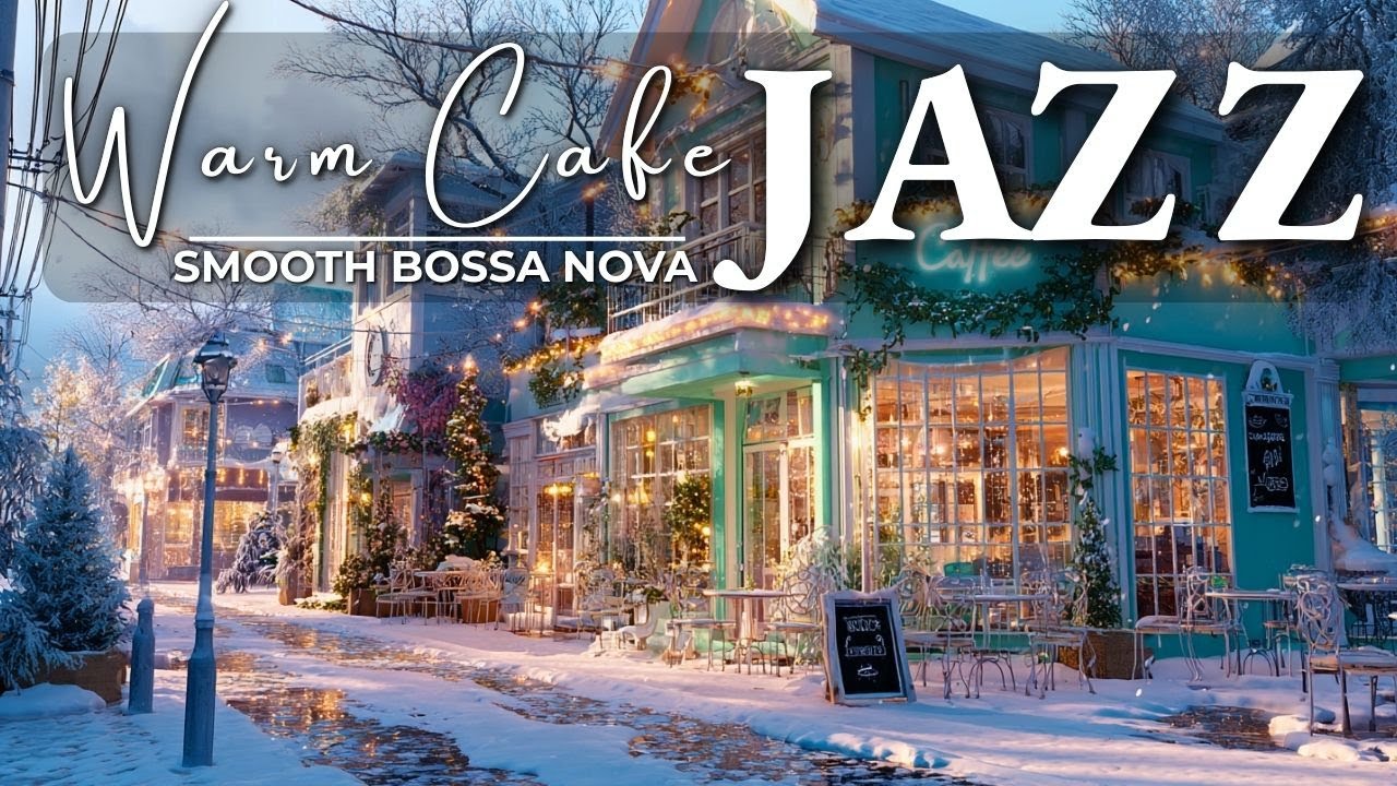 Warm Winter Morning Bossa Nova ☕ Cozy Café Bossa Nova Piano | Relaxing Winter Café Music