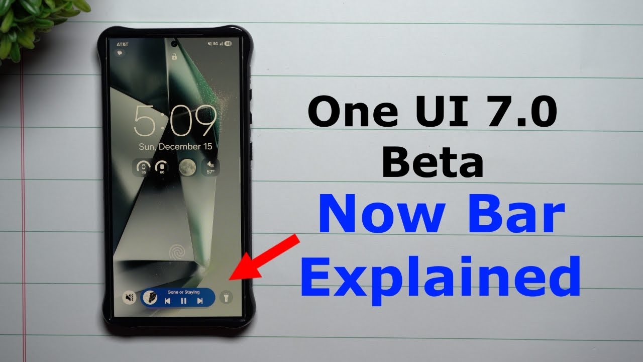 One UI 7 Beta: Now Bar Complete Tutorial - (Tips & Tricks)