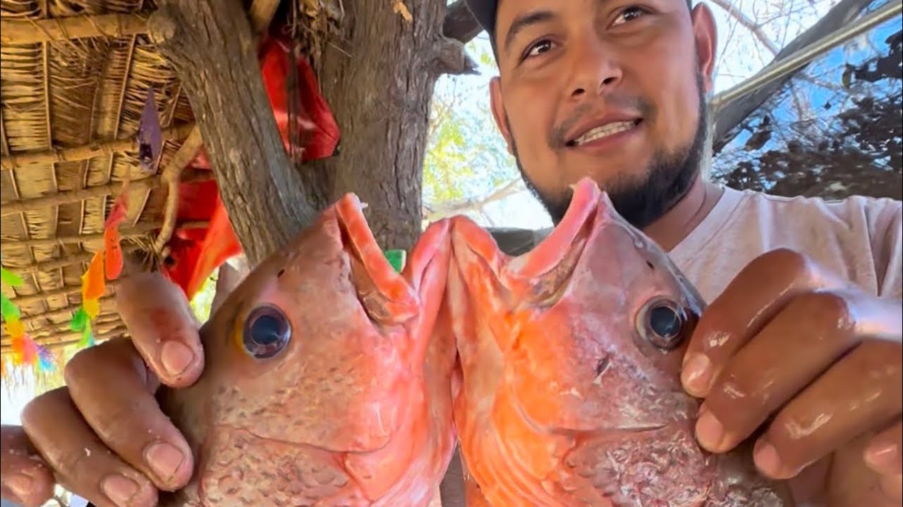 Tatemados Tacua probamos de los mejor en zarandeados en Santa Cruz Miramar, Nayarit