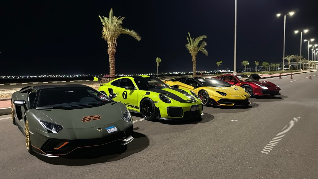 حضرنا اقوي ايفينت ROADS & RIDES في شرم الشيخ ـ محمد حمدي ـ Lamborghini Aventador / Porsche gt2rs