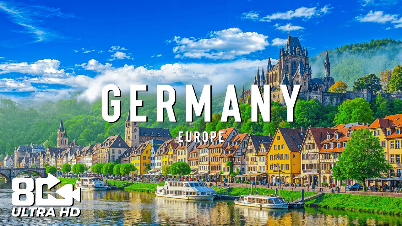 Germany, Europe – Discover Natural Beauty And Historical Architectural Wonders – 8K Travel Video