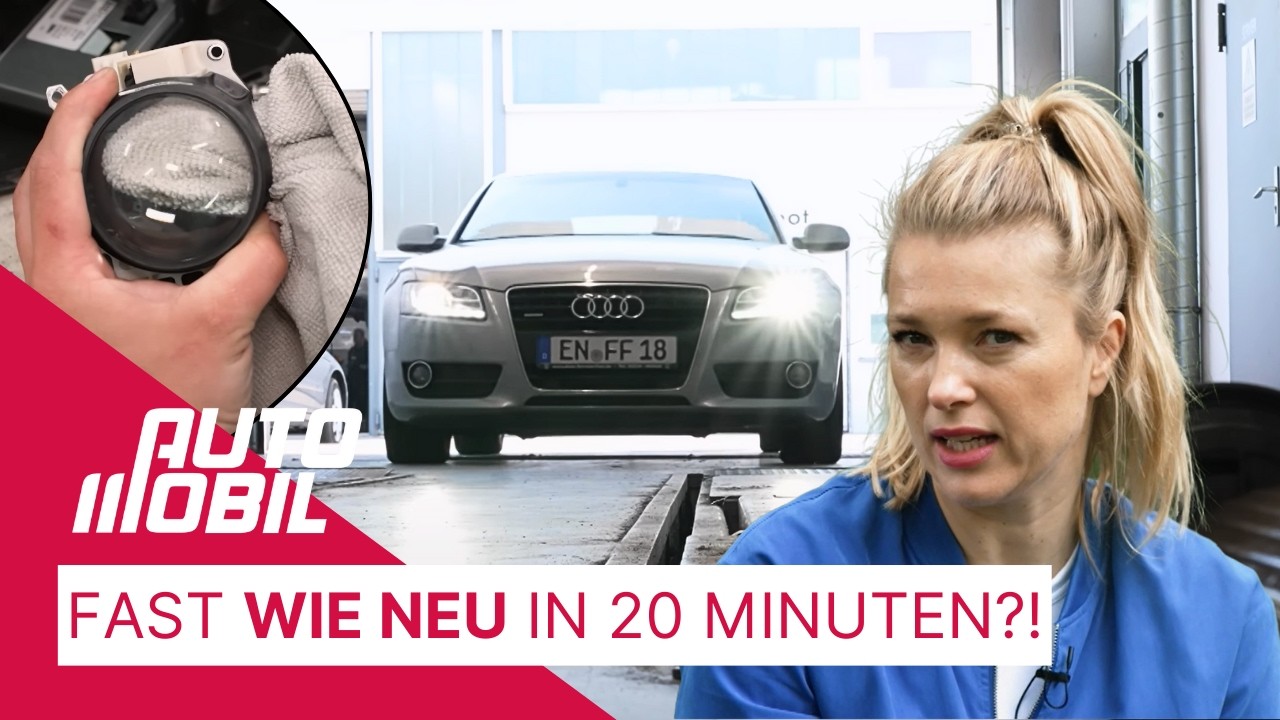 So sehen deine alten Xenon-Leuchten wieder WIE NEU aus! 🤩 - SCHNELL & GÜNSTIG! | auto mobil