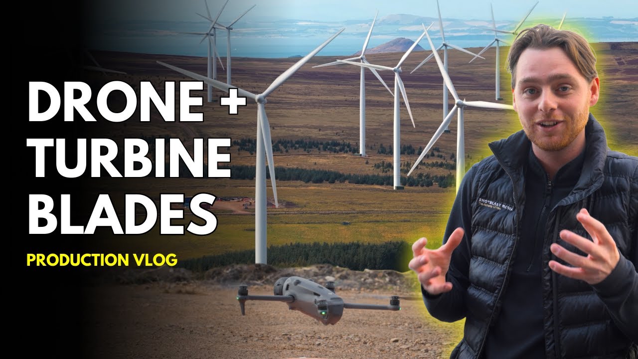 Drone Videography Behind the Scenes: Filming Wind Turbine Blade Convoy