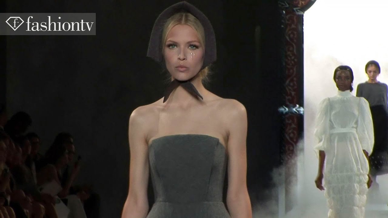 Ulyana Sergeenko Couture Fall/Winter 2013-14 | Paris Couture Fashion Week | FashionTV