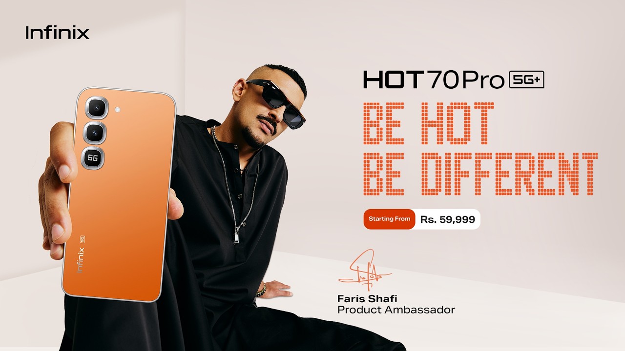 Серия Infinix HOT 70 | Будь HOT, будь другим вместе с Фарисом Шафи