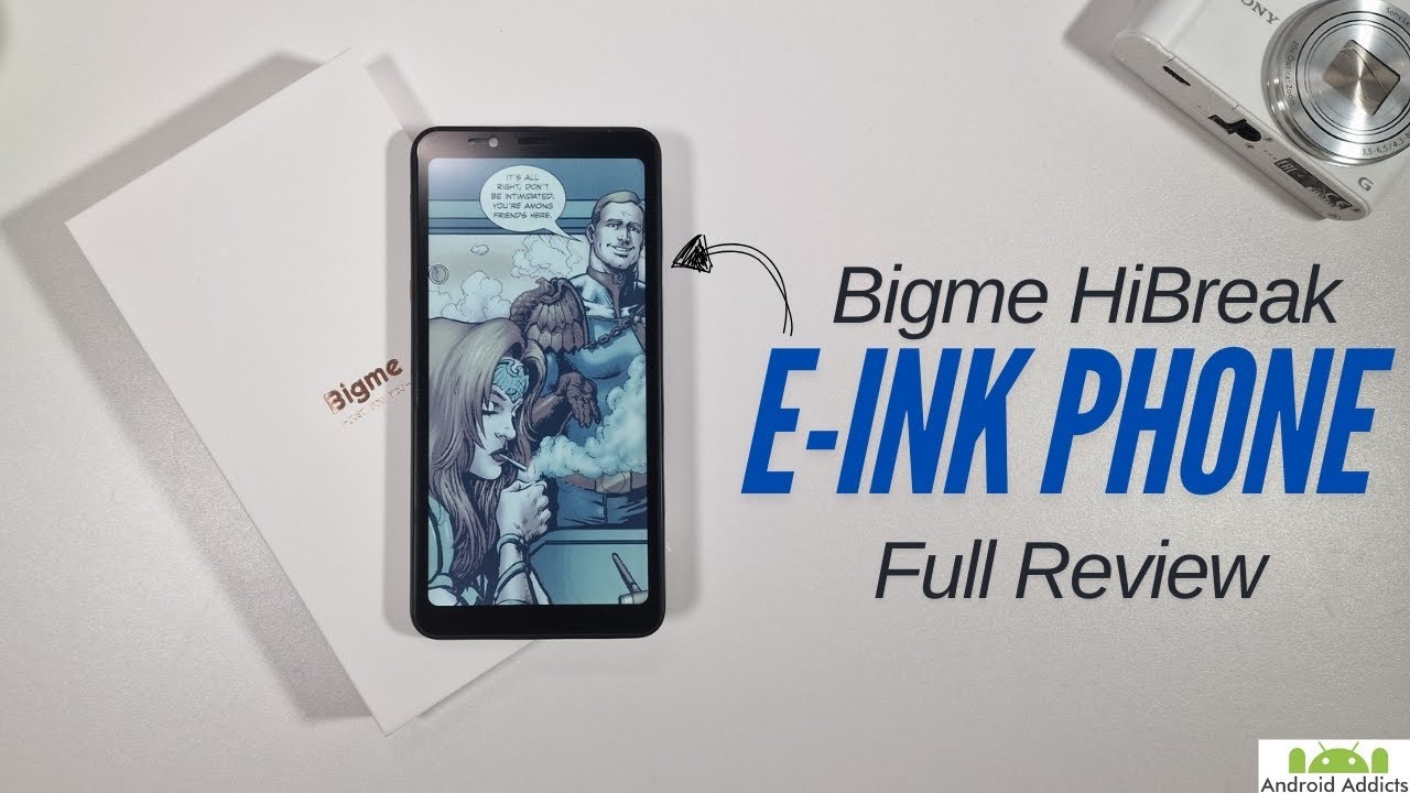 Bigme HiBreak Colour E-Ink Display Android Phone Review