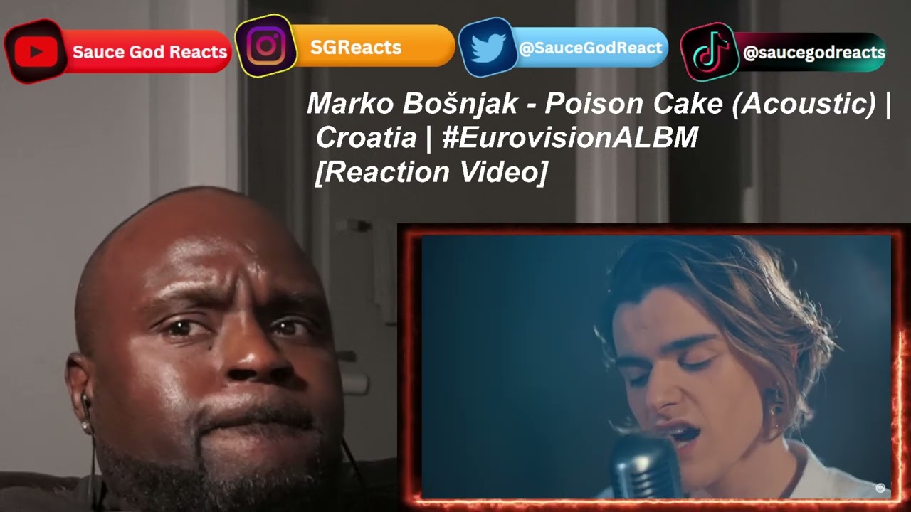 Marko Bošnjak - Poison Cake (Acoustic) | Croatia| #EurovisionALBM| REACTION