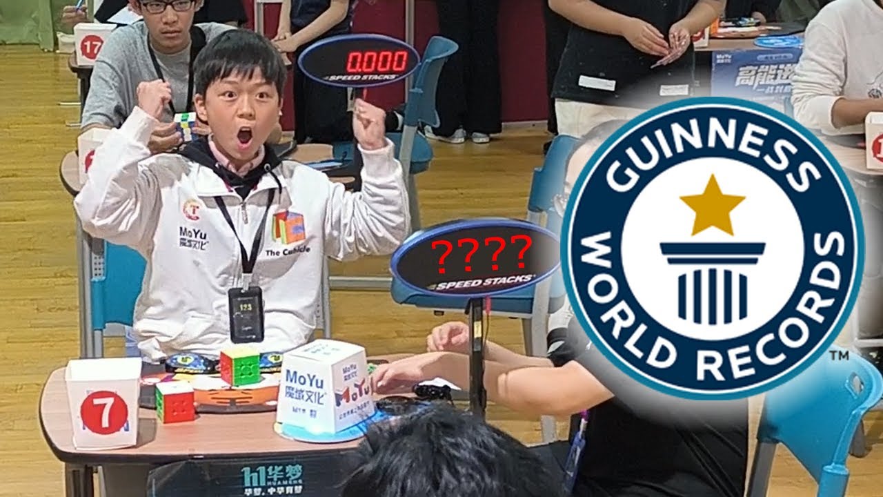 This kid is the world's FASTEST to solve a Rubik's cube! | Guinness World Records