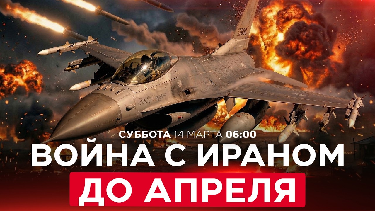 АРМИЯ ИЗРАИЛЯ: ВОЙНА С ИРАНОМ ПРОДЛИТСЯ ДО ПРАЗДНИКА ПЕСАХ. СПЕЦЭФИР. 14 марта. 06:00