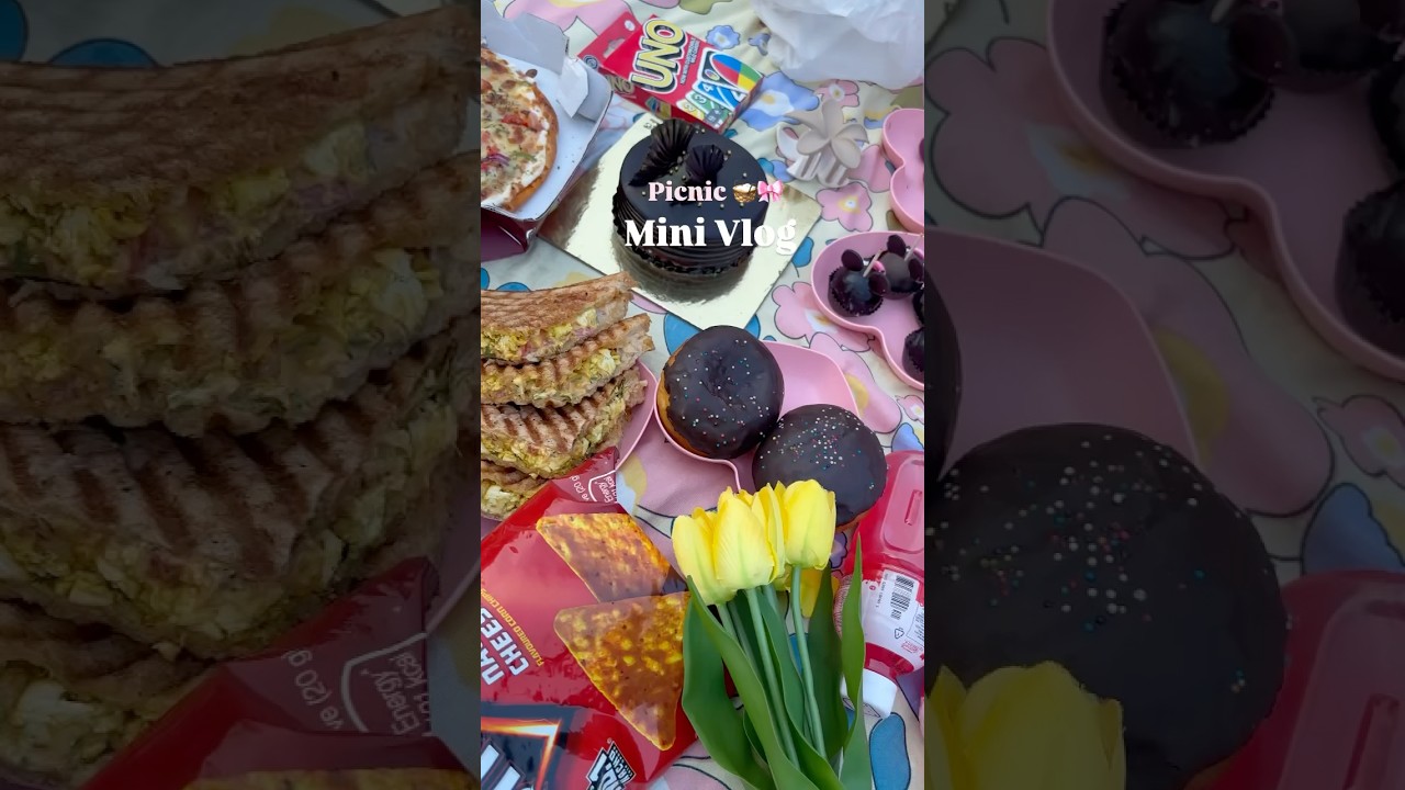 Birthday Picnic mini vlog in Sunder Nursery #picnic #minivlog #sundernursery #birthday
