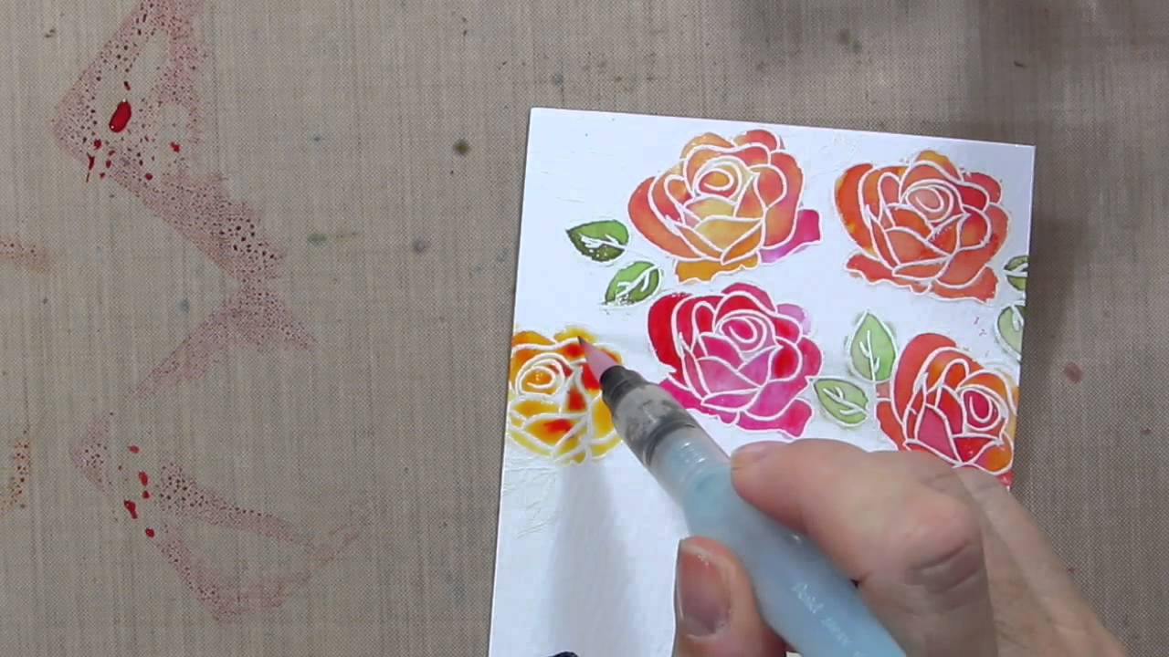 Watercolored Flowers with Winnie & Walter and Catherine Pooler