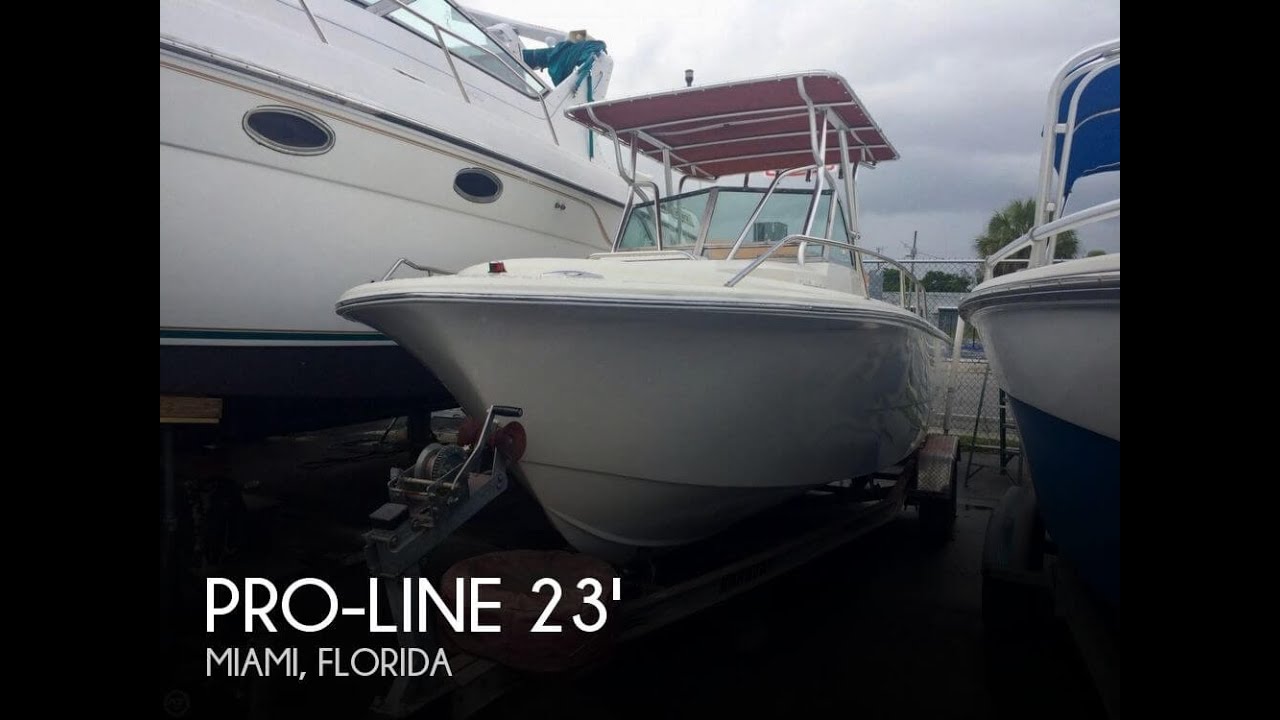 [UNAVAILABLE] Used 1986 Pro-Line 23 Walkaround in Miami, Florida