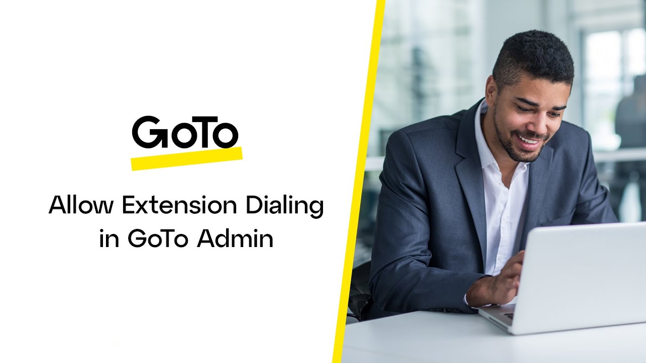 Allow Extension Dialing in GoTo Admin