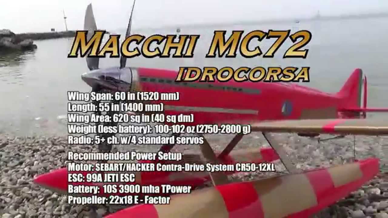 Macchi MC72 Sebart