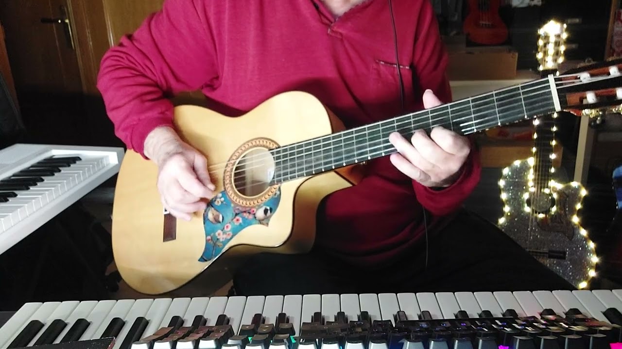 La Barca  -  Improvisation Flamenco Fusion Versión - GUITARRA CAMPS CUT-500
