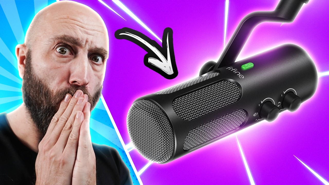 FIFINE TANK 3 🎙️ Micrófono Dinámico Cardioide XLR /USB (vs AM8 y K688)