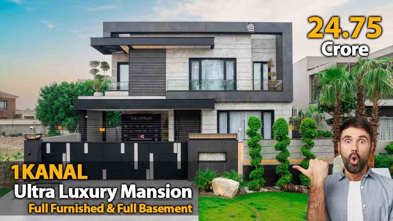 1 Kanal Fully Furnished Luxury House #interiordesign #luxury #housetourvlog