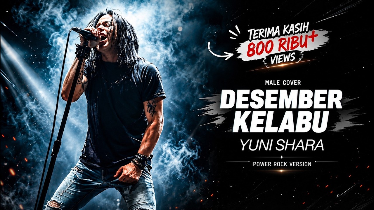 Desember Kelabu Rock Version | Emosi Pecah! Vokal Serak Tinggi Energi Maksimal