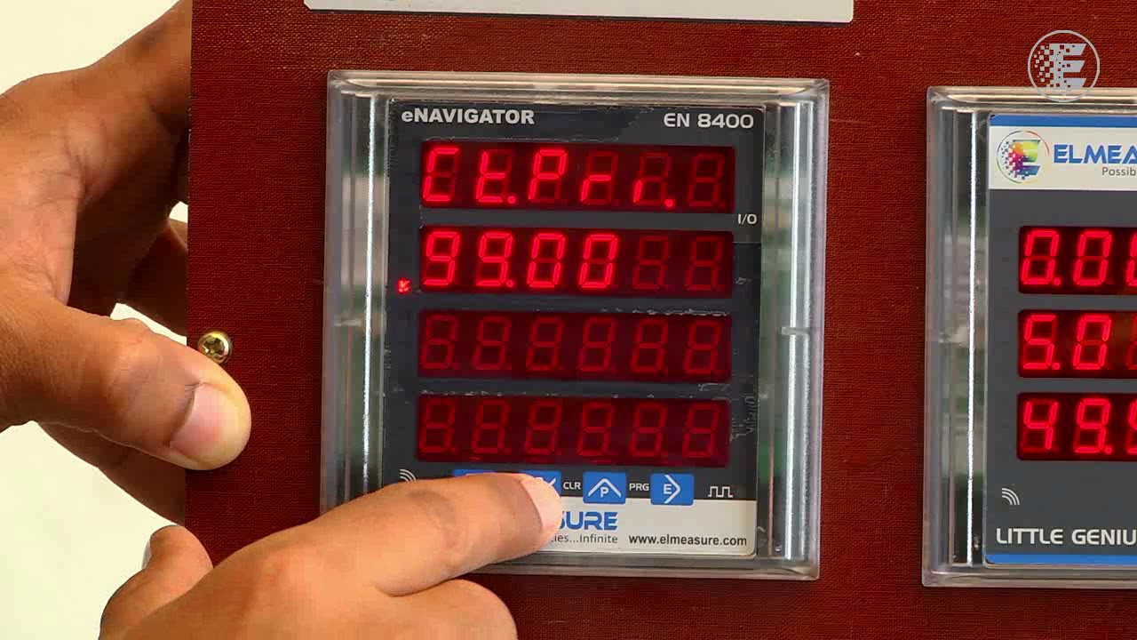 Elmeasure EN8400 CT & PT Ratio and Device ID Setup
