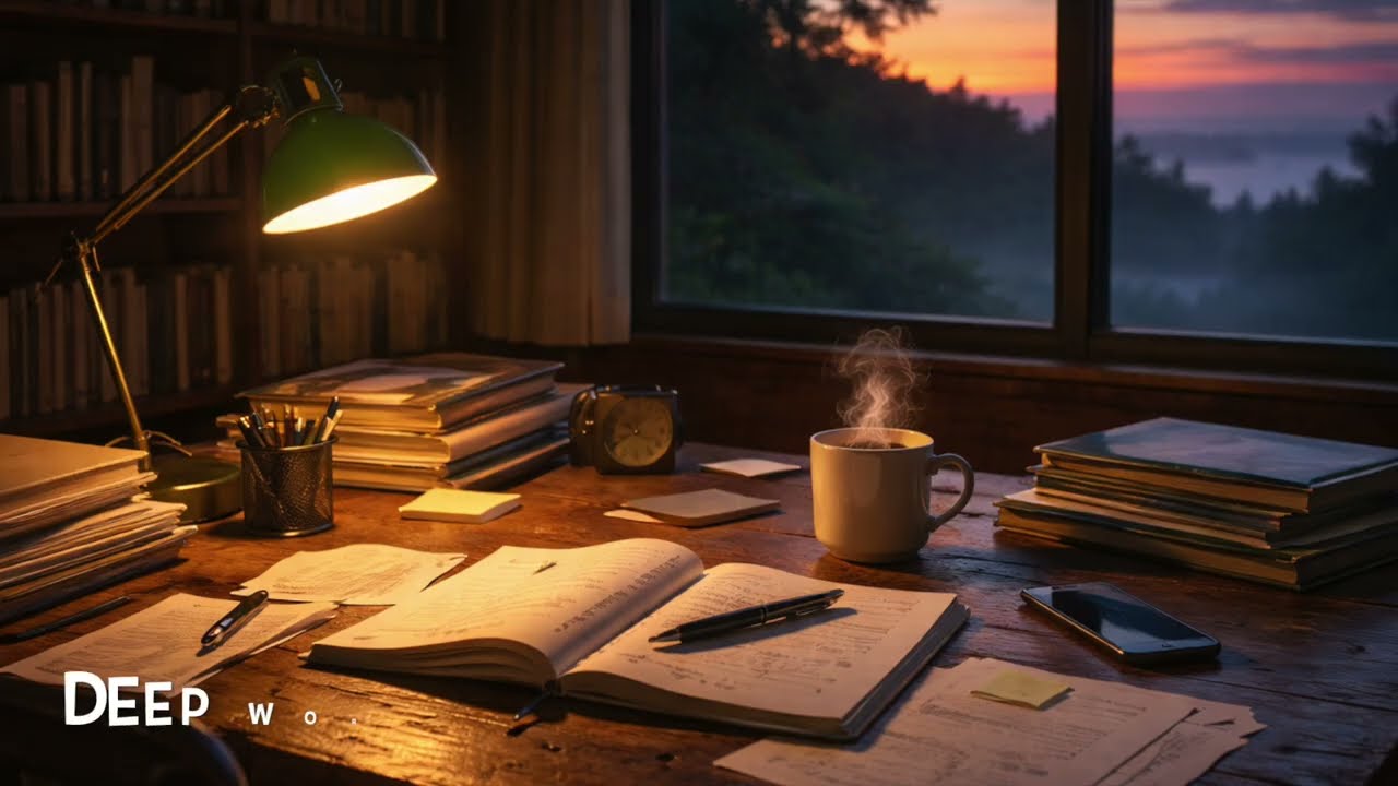 Work Jazz / 1Hour No Repeat / for Deep Focus & Productivity / Office, Study, Coding