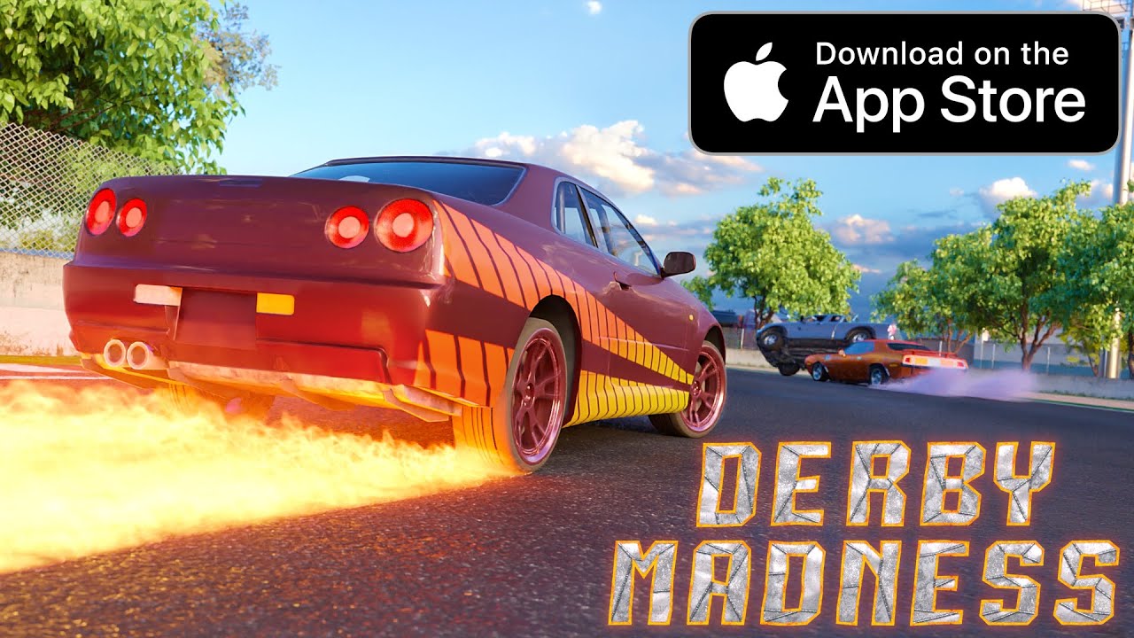 Derby Madness Gameplay-Danger Cup #drift #crash #demolition  #competition #race #racing #ios #iphone