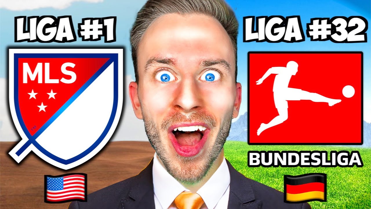Ich habe 1 SAISON in JEDER LIGA gespielt! ⚽️🏆