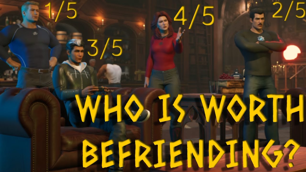 Who Is Worth Befriending In Midnight Suns? - Midnight Suns Discussion