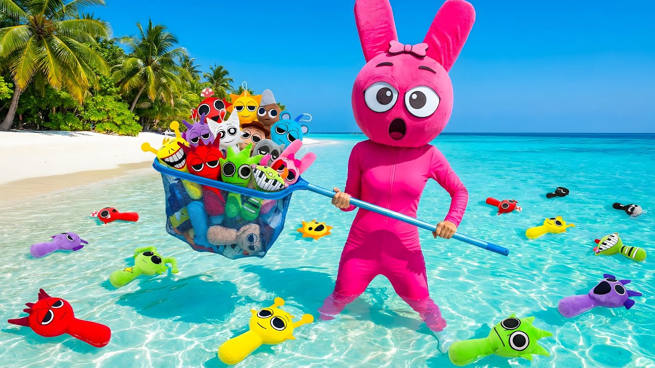 Is Sprunki at the Beach? 🌊 Pinki Shocking Discovery!