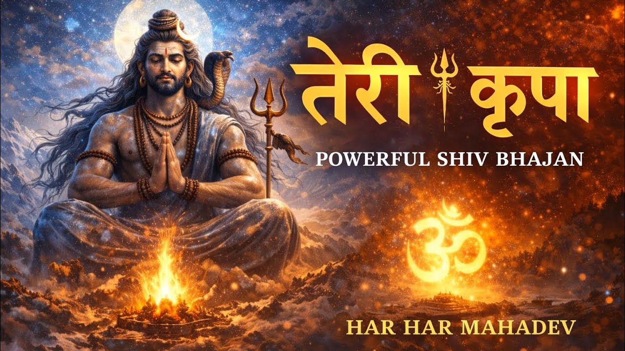 Teri Kripa | Soulful Shiv Bhajan 🔱 | Har Har Mahadev | Peaceful Devotional Song | RhymeRewired 