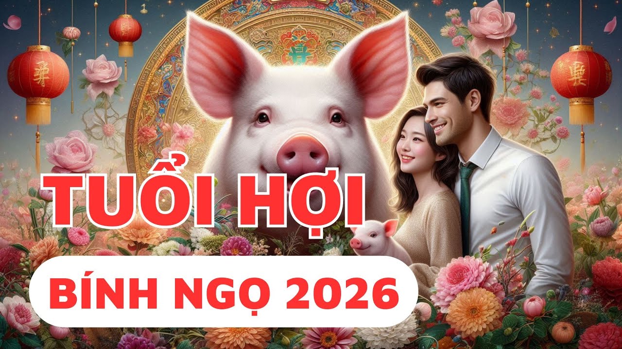 Tử vi tuổi Hợi năm 2026:Sự nghiệp v&agrave; T&igrave;nh cảm s&oacute;ng gi&oacute; I Tử vi Tuổi Hợi I Tử vi 2026 của 12 con gi&aacute;p