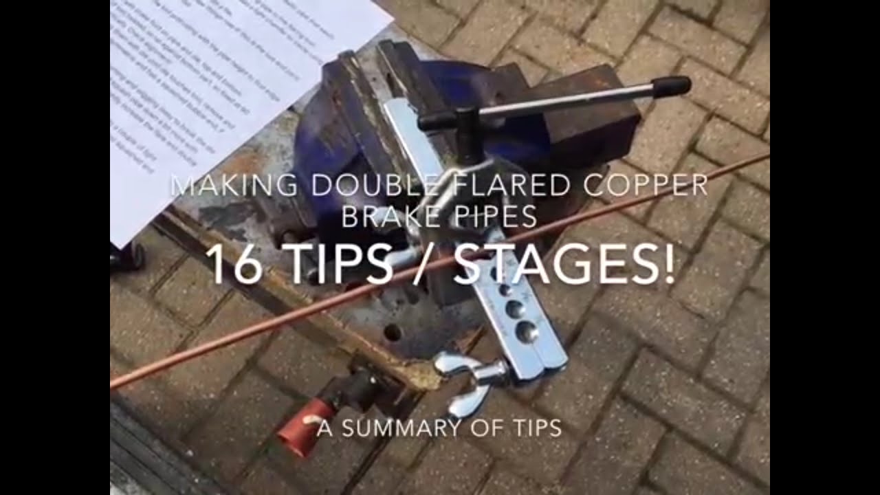 How to Make Brake Pipes 16 Tips / Stages!