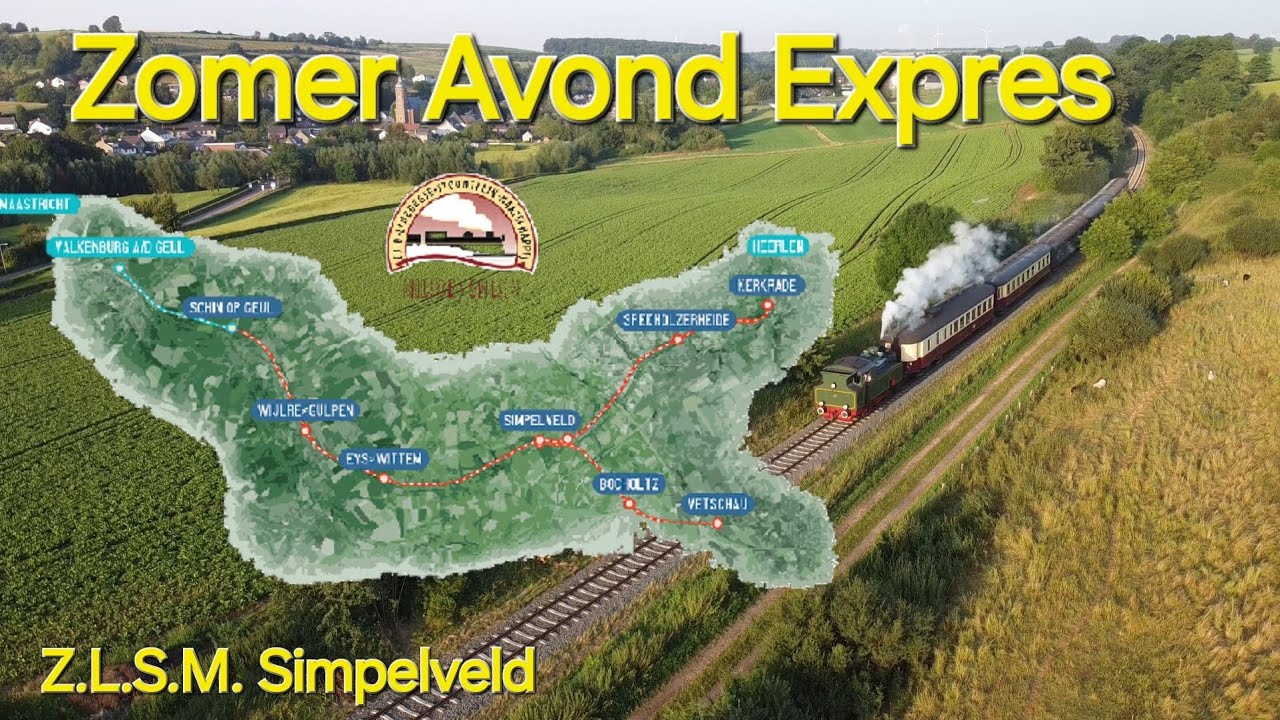 Stoomtrein ZLSM Zomer Avond Expres 2024