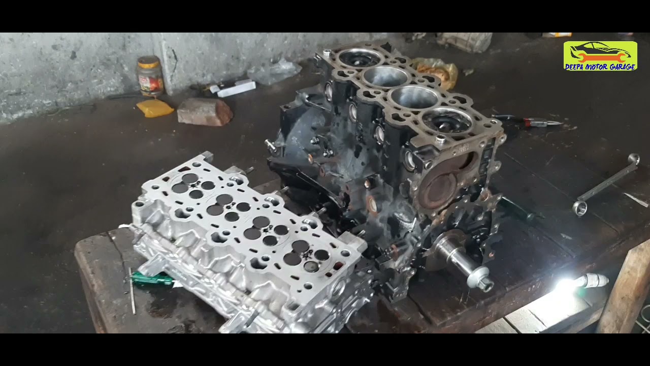 Hyundai Verna1.6 liter connecting rod noise & Engine overhaul rebuild #verna#engine overhaul